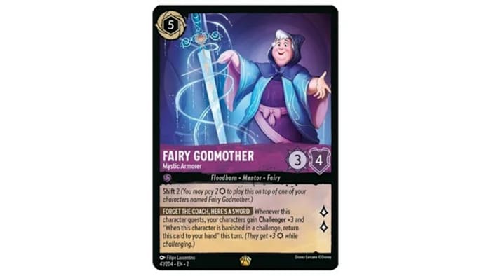 Fairy Godmother in Disney Lorcana